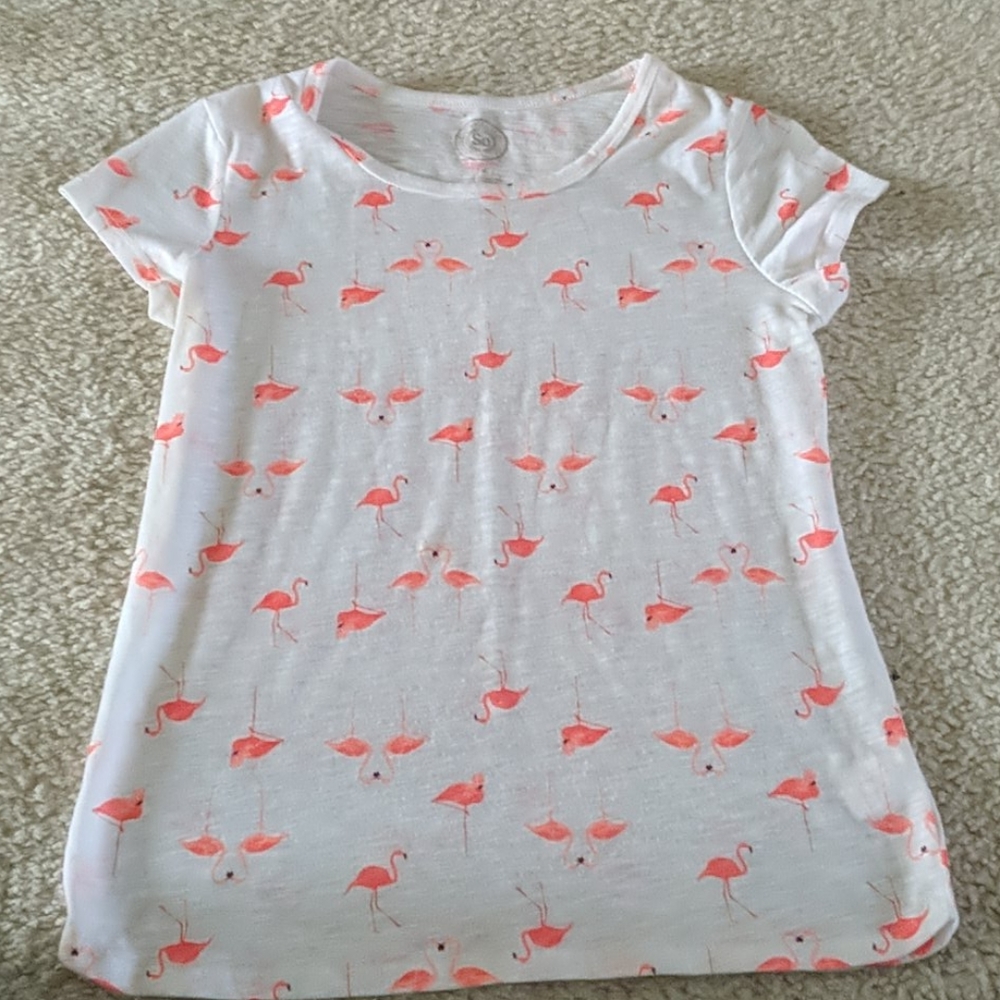 SO white flamingo shirt